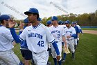 Baseball vs Babson  Wheaton College Baseball vs Babson College. - Photo By: KEITH NORDSTROM : Wheaton, baseball